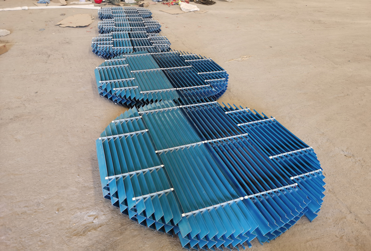 圆形冷却塔配套收水器怎么组装