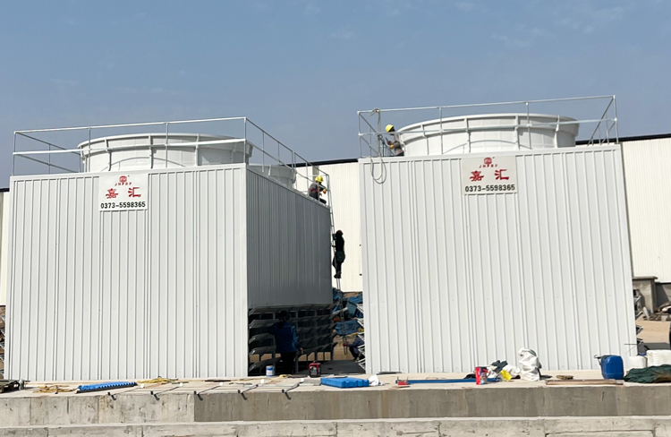 方形逆流式玻璃钢冷却塔的配件有哪些？